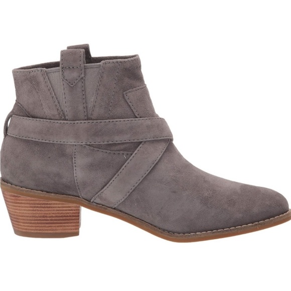 Cole Haan Women’s Jensynn Stormcloud Suede Ankle Boots Size 9B - Picture 3 of 5